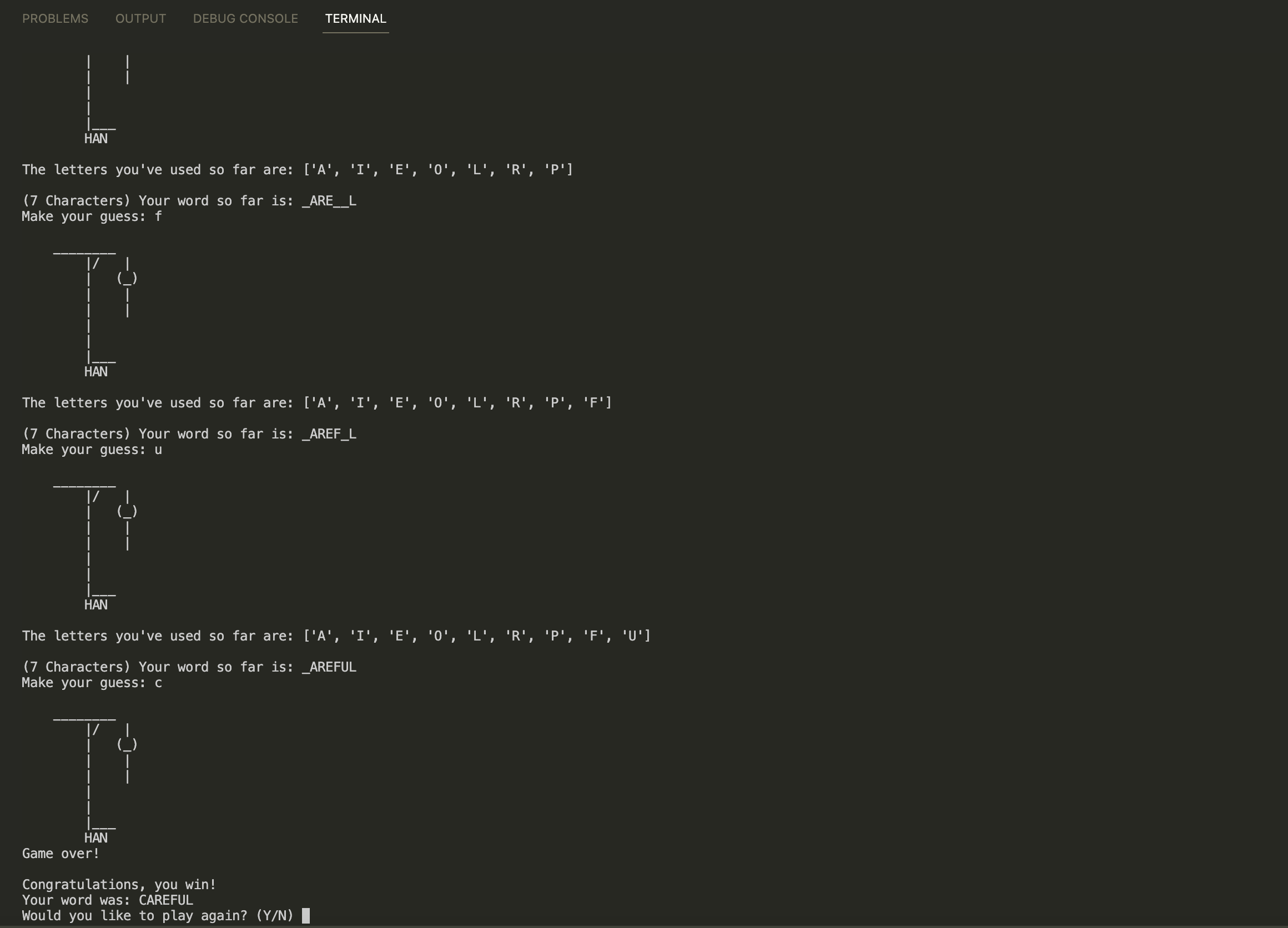 Python Hangman Image